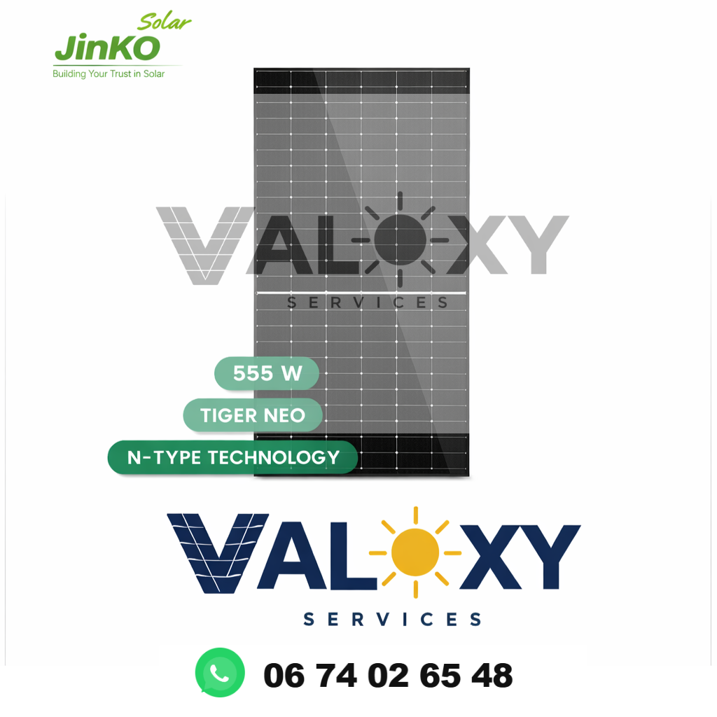 Panneau solaire Jinko Tiger Neo 555W